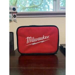 Milwaukee Fuel 12” Contractor Soft Case Tote Empty Tool Bag 12 x 7 x 3.75 Red
